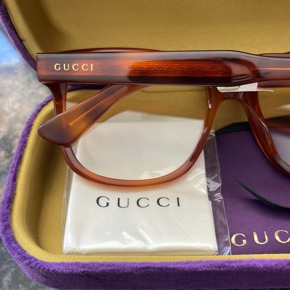 Gucci Transparent Eyeglasses